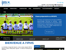 Tablet Screenshot of ipms.fr